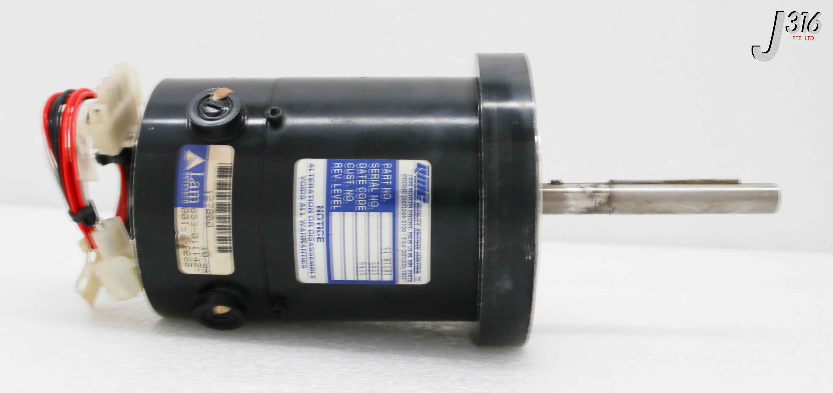 のーん 37870 QMC SERVO MOTOR, LAM RESEARCH P/N: 853-011142-001 41-M1683